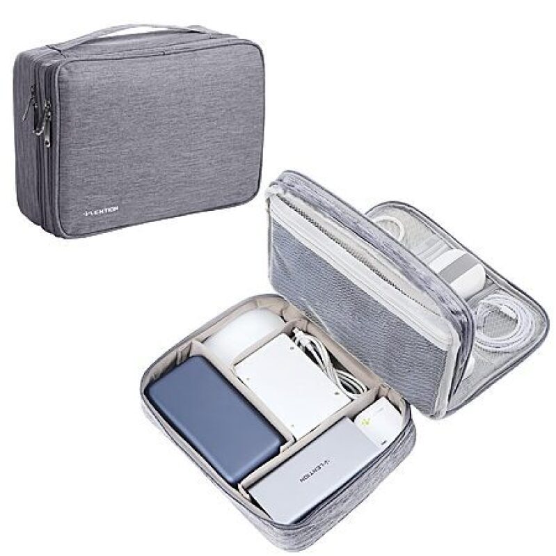 LENTION Waterproof Electronics Organizer Bag – $9.49 Deal + Free Prime Shipping