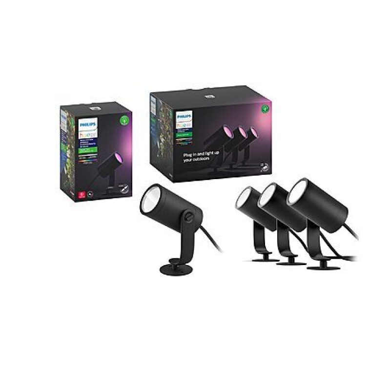 Philips Hue Lily Outdoor Spot Light Kit – $342.86 Deal
