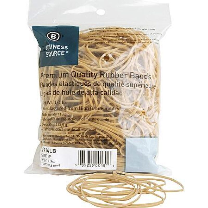 425-Count Business Source Rubber Bands – $1.61 with Subscribe & Save + Free Prime Shipping