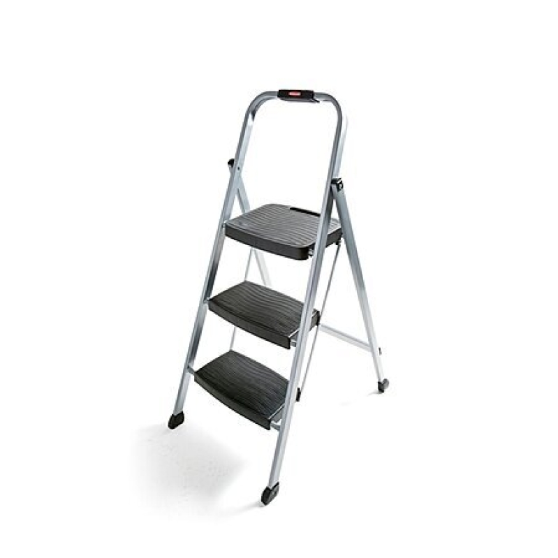 Rubbermaid 3‑Step Folding Steel Ladder – Coupon Price $45.49