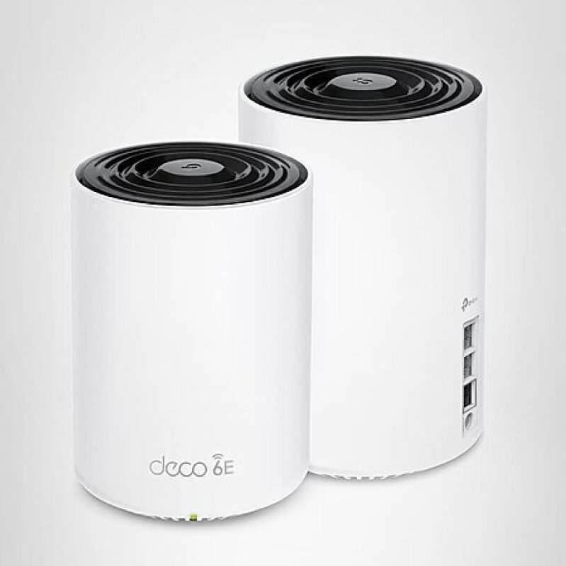 TP-Link Deco XE75 Pro 2-Pack Mesh WiFi 6E – 5500 Sq.Ft Coverage, 2.5G Port – $149.98 Deal