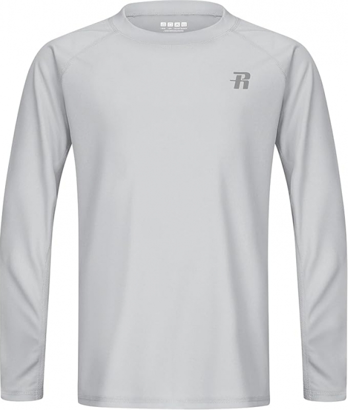 Runhit UPF 50+ Boys Swim Shirt – 50% Off, UV Protection for Beach & Surf
