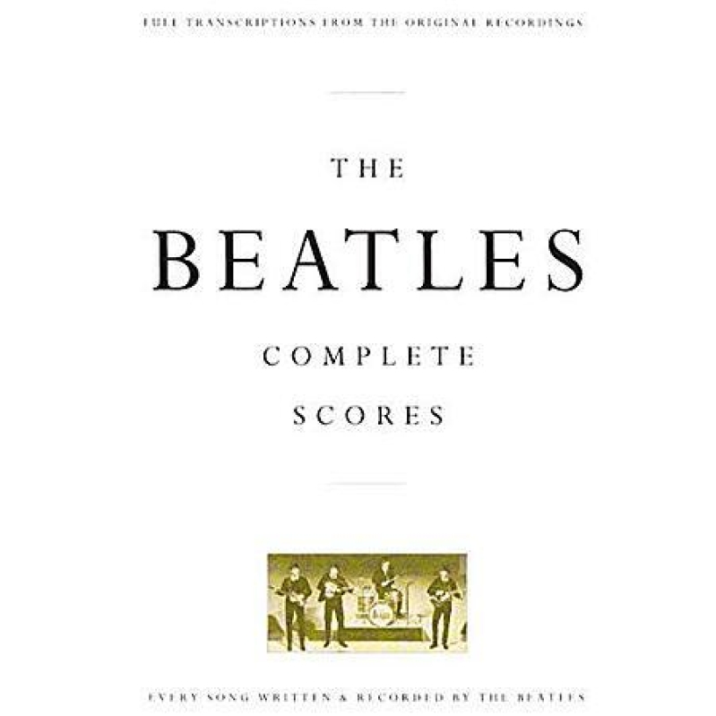 The Beatles Complete Scores – Full Band Sheet Music Hardcover – $38.30 + Free Shipping