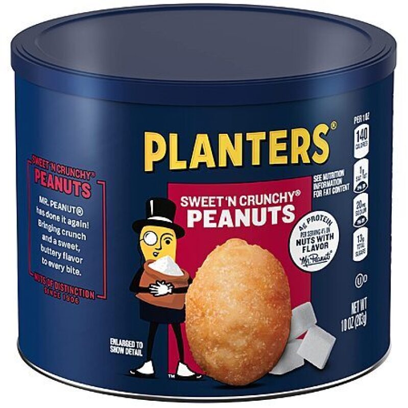 6-Pack 10oz Planters Sweet 'N Crunchy Peanuts – $11.15 with Subscribe & Save
