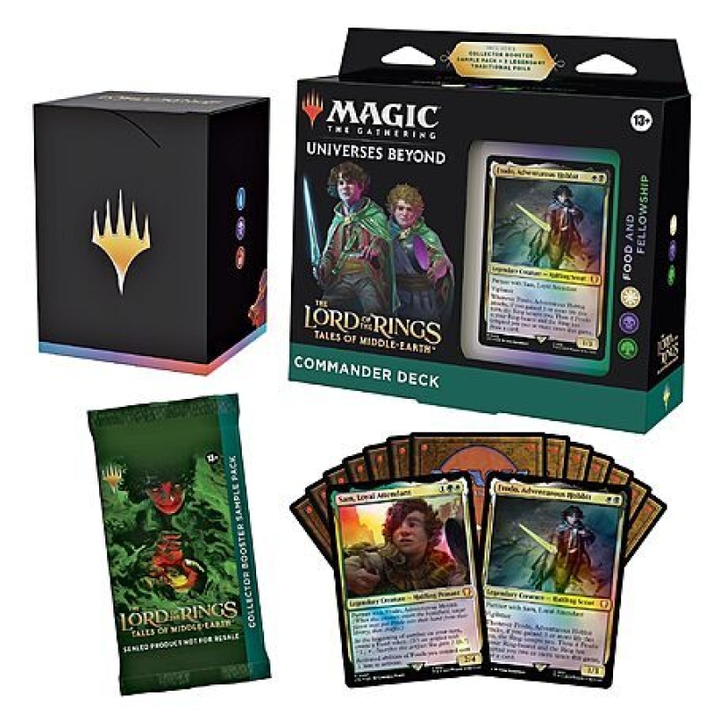 Magic: The Gathering – Lord of the Rings Commander Deck 2 + Collector Booster Sample – $59.46 Free Shipping