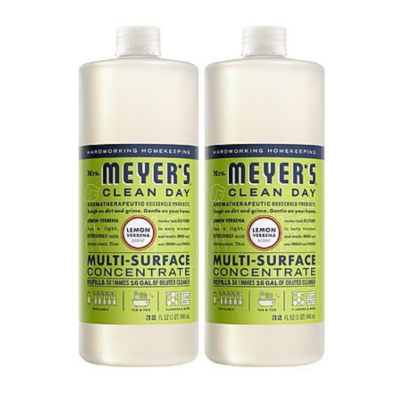 2-Pack Mrs. Meyer's Clean Day Multi-Surface Concentrate – Lemon Verbena, 32 fl oz each – $11.23