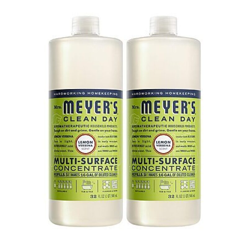 2-Pack Mrs. Meyer's Clean Day Multi-Surface Concentrate – Lemon Verbena, 32 fl oz each – $11.23