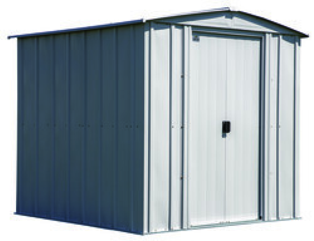 Arrow Classic 6x7 Steel Outdoor Storage Shed – $201.12 + 11% Menard’s Rebate, Free Store Shipping