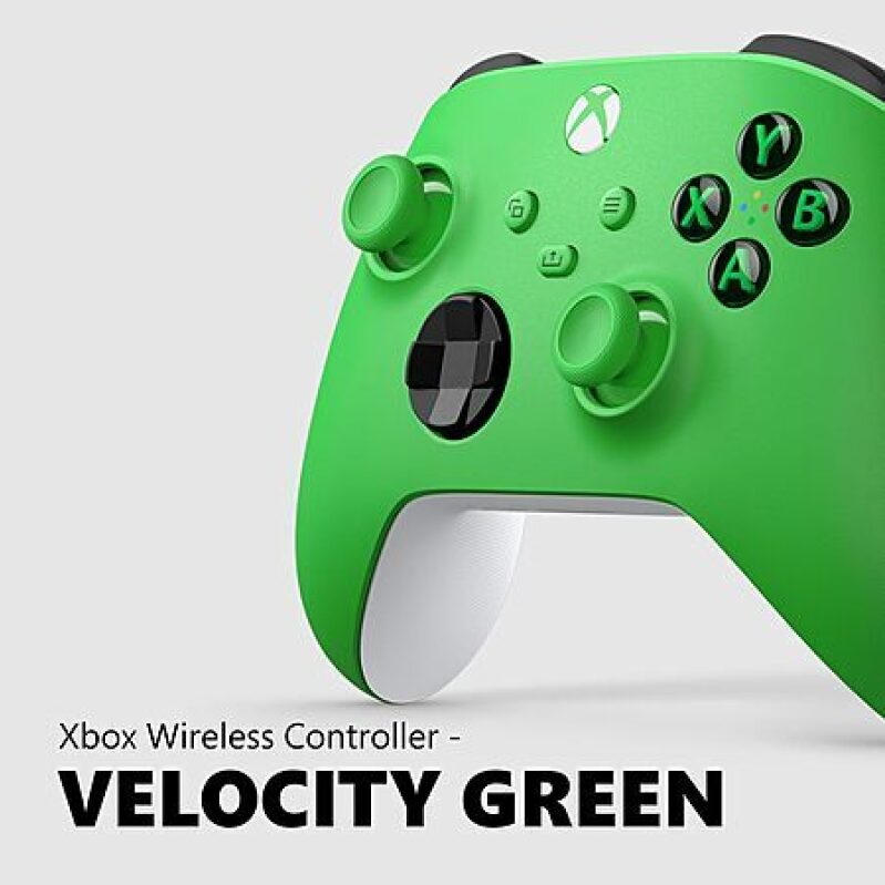 Microsoft Xbox Wireless Gaming Controller (Velocity Green) – $40 + Free Shipping