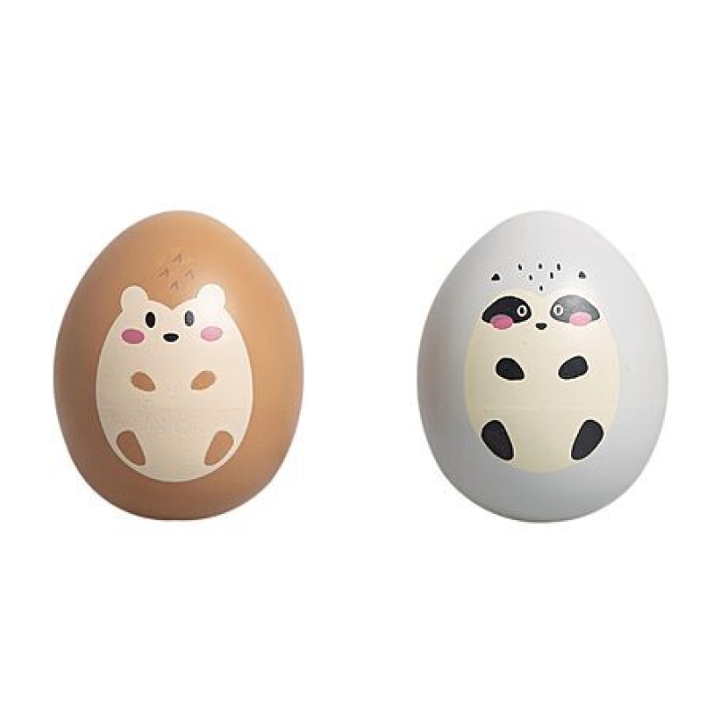 Pearhead Easter Wooden Wobble Toy Set – Raccoon & Hedgehog Montessori Balance Toys – $9.99 Deal