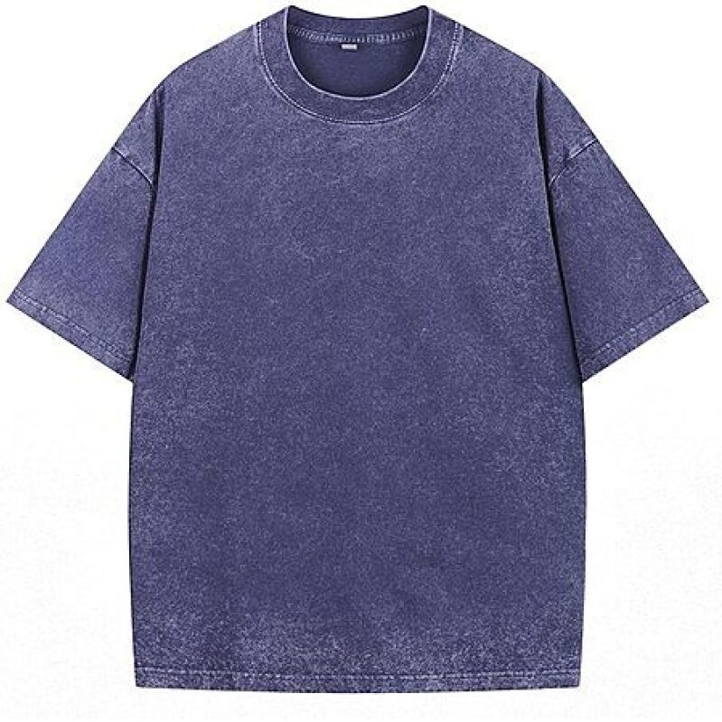 NITAGUT Men's Acid Washed Oversized Cotton T-Shirt – $7.50 Amazon Deal
