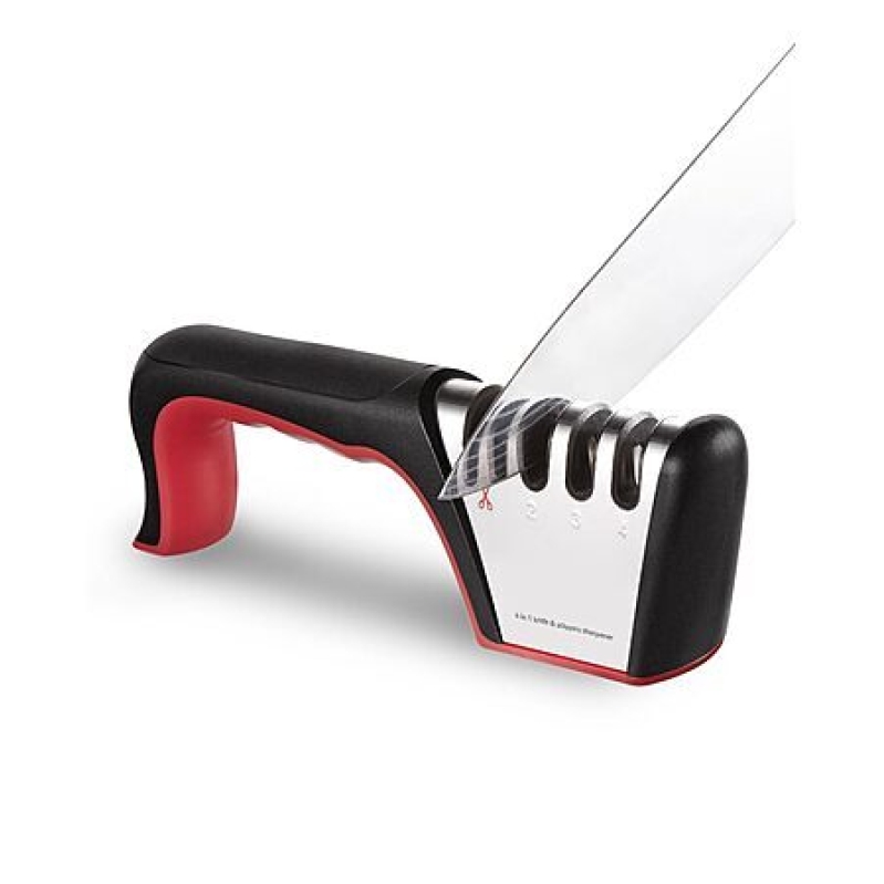 Brigii 4-in-1 Knife Sharpener – Precise Edge for $6.99 (Prime Free Shipping)