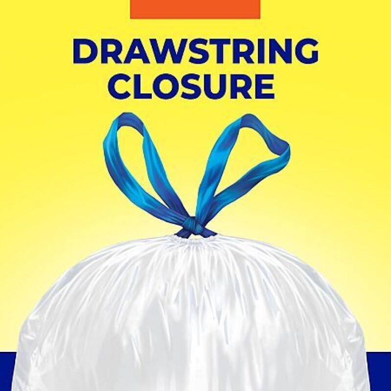 Hefty Essentials 13‑Gallon Drawstring Trash Bags – 360 Count, Unscented, $15 Amazon Credit Deal
