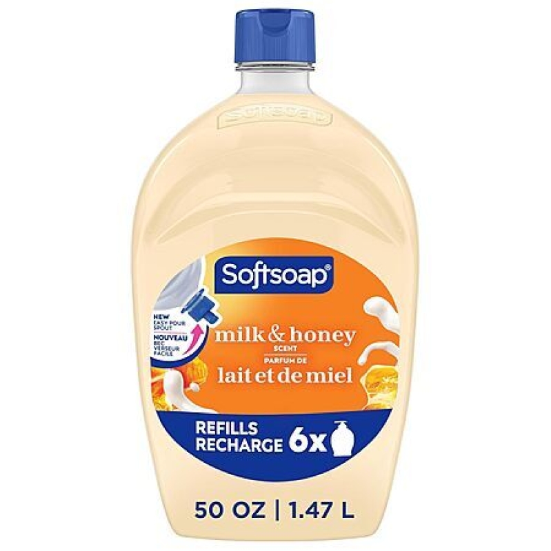 Softsoap Milk & Honey 50‑oz Hand Soap Refill – $4.70, Free Shipping