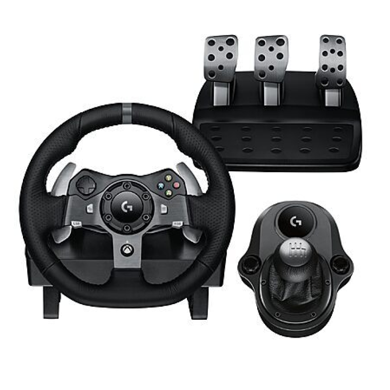 Logitech G920 Racing Wheel & Pedals + Shifter – $240 Deal on Amazon
