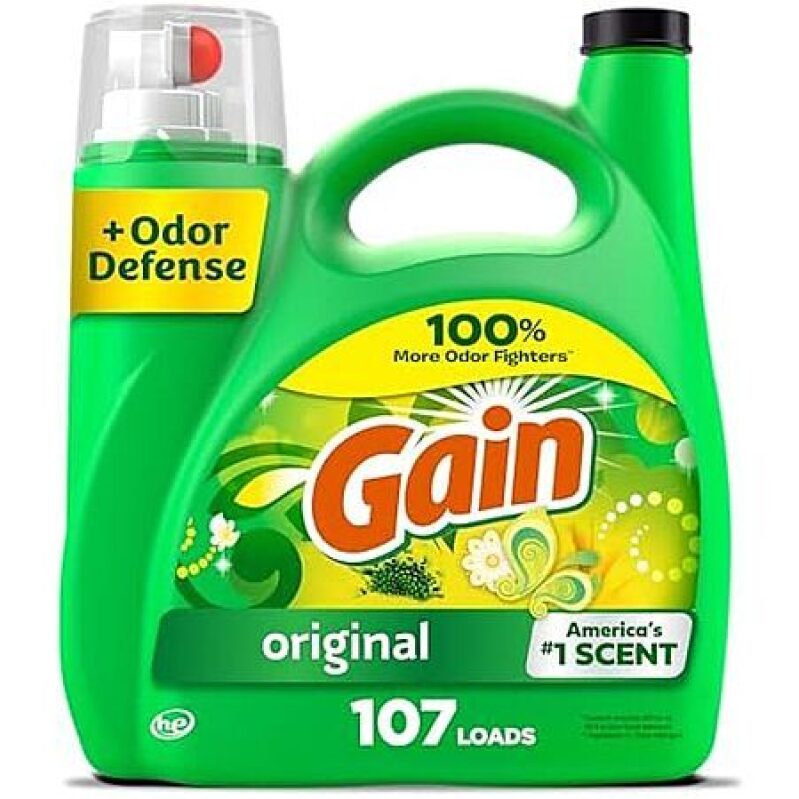 Gain Original Scent Liquid Laundry Detergent – 154 oz, 59% Off