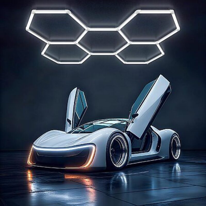 X-Litall Hexagon Garage Light – 25 Pack LED Ceiling Lights – $35.99 with 40% Coupon