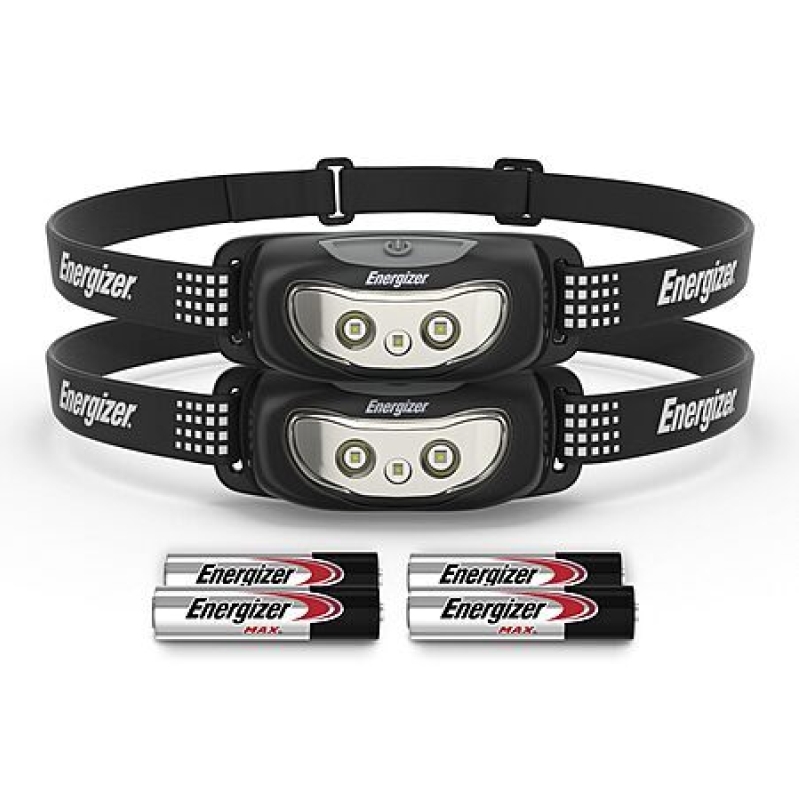 Energizer Universal+ Lumen LED Headlamps (2-Pack) – $5.73 with Prime Free Shipping