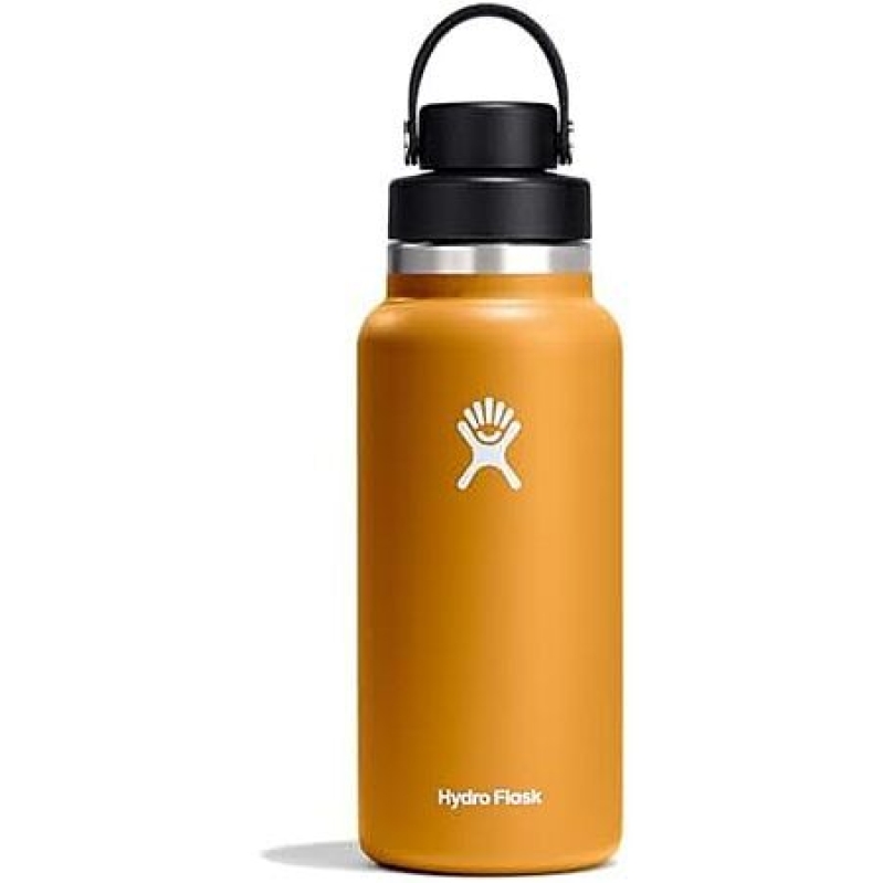 Hydro Flask 32‑Oz Wide Mouth with Chug Cap – Fossil – 50% Off