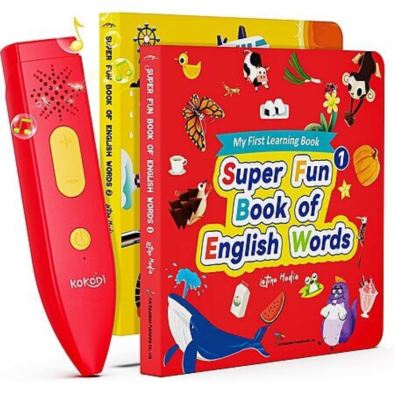 KOKODI Kids Talking Pen Books Set – 2‑Pack Vocabulary for $24.19 (40% Off)