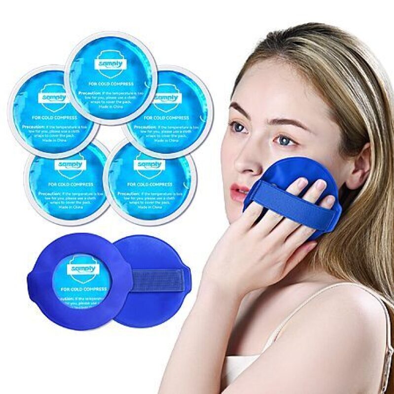 5-Pack Samply Small Gel Ice Packs w/ 2 Covers – $4.49 + Free Shipping