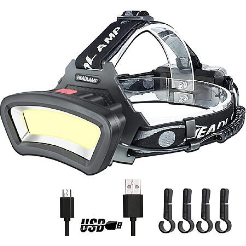 DARKBEAM 2000 Lumen Rechargeable Headlamp – Only $13