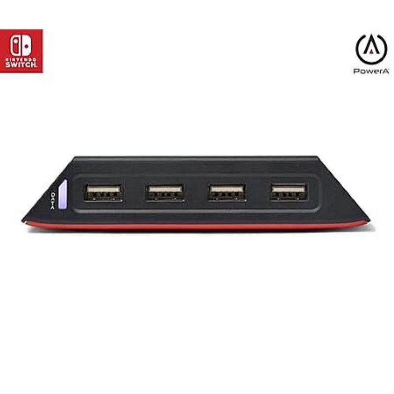 PowerA 4-Port USB Hub for Switch – 60% Off, 6‑ft Cable Included