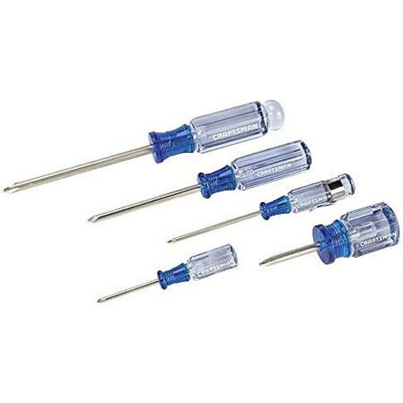 5‑Piece CRAFTSMAN Phillips Screwdriver Set – $13.25 (30% Off)