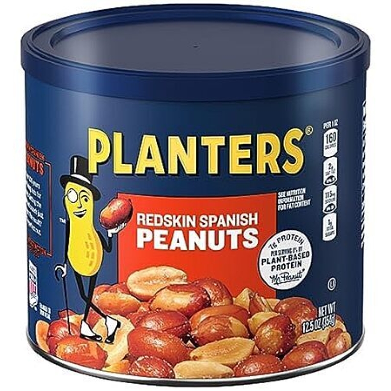 6‑Pack PLANTERS Redskin Spanish Peanuts – 12.5 oz each – $9.35 (Save 37%)