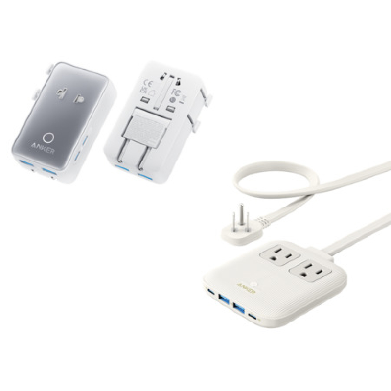Anker 6-in-1 Nano Charging Station + 5-in-1 Travel Adapter – $48.58 Free Shipping