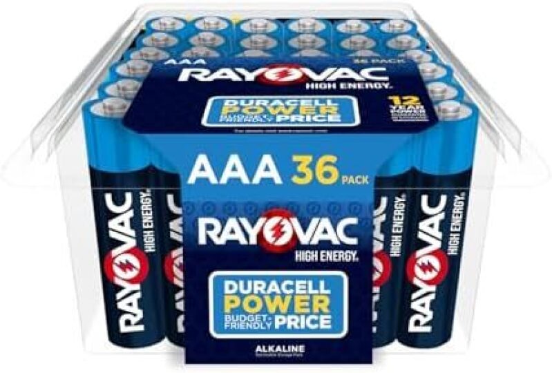 Rayovac AAA Batteries – 36 Count for $8.85 (35% Off)