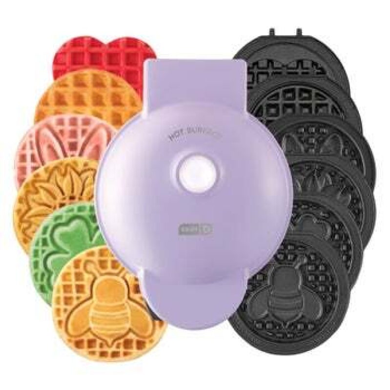 Dash Multi-Plate Mini Waffle Maker – Removable Plates, $23.99 + $4.99 Shipping – $6 Savings