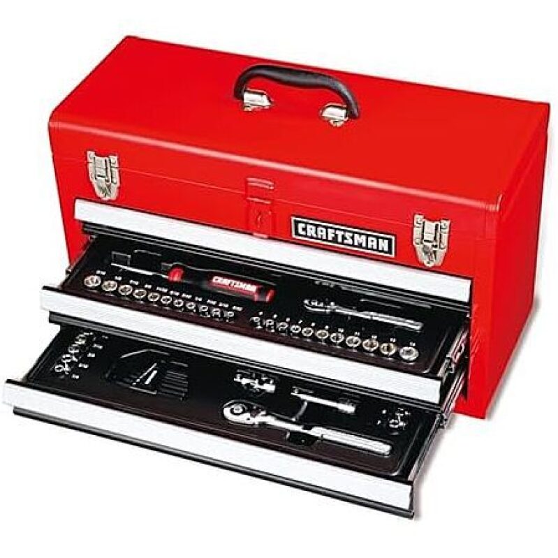 Craftsman 104-Piece SAE Mechanics Tool Set – $79.98 + 10% Prime Card Cashback