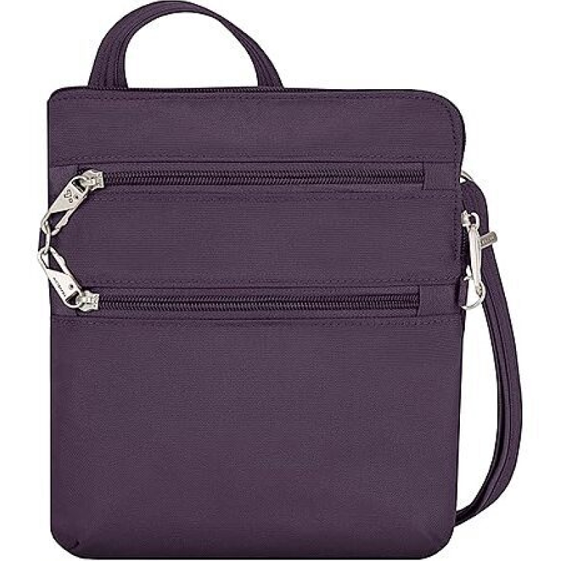 Travelon Anti-Theft Classic Slim Crossbody – $18.66 Deal, Purple