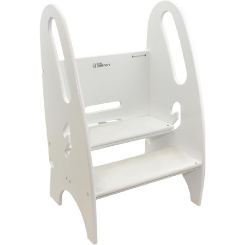 Little Partners 3-in-1 Growing Step Stool – Versatile Wooden Toddler Tower, $119.99