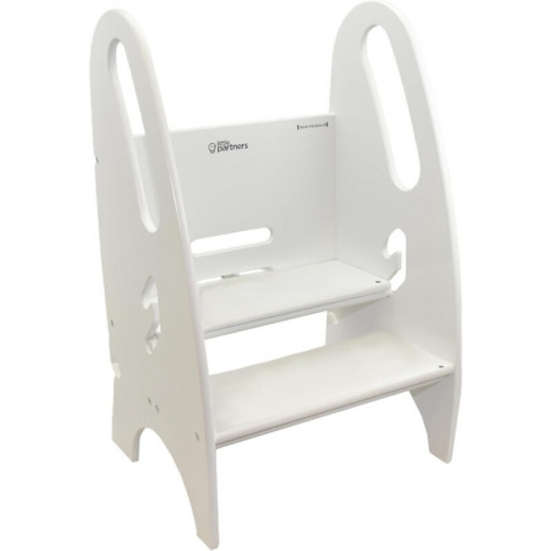 Little Partners 3-in-1 Growing Step Stool – Versatile Wooden Toddler Tower, $119.99