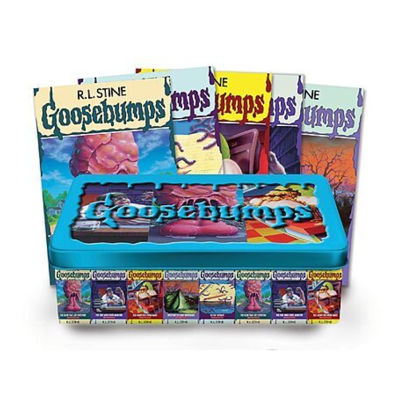 Goosebumps Retro Terror Set – Limited Edition Tin – 5 Classic Horror Books