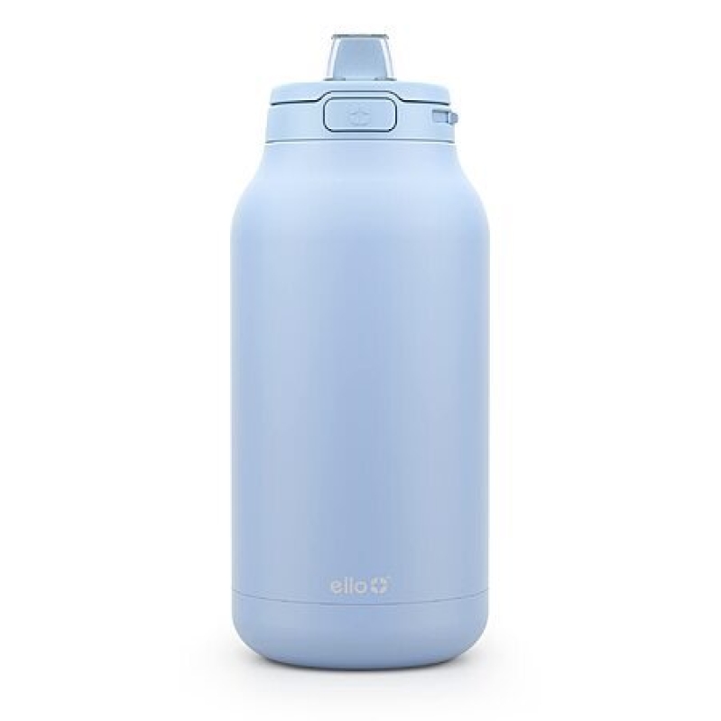 Ello Hydra 64‑oz Stainless Steel Water Jug – Leak‑Proof Lid, Halogen Blue – $17.07 + Free Shipping