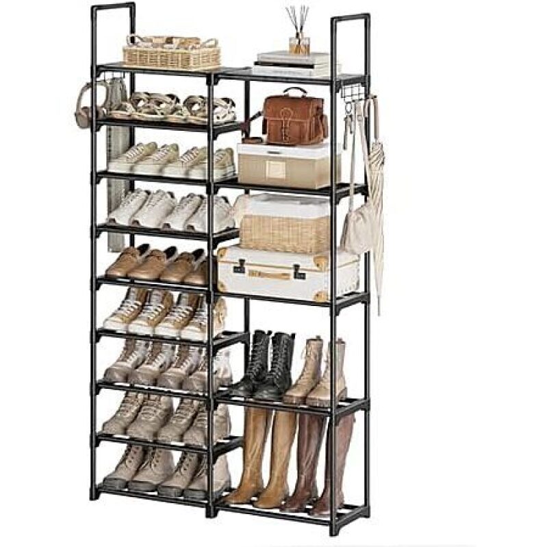 WOWLIVE 9‑Tier Shoe Rack – $26.98 Deal, Space‑Saving Storage