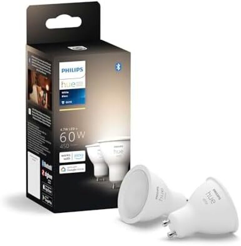 Philips Hue Smart GU10 LED Bulb 2-Pack – $32.99, 25% Off