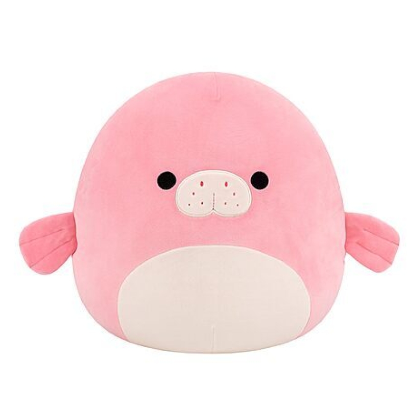 Squishmallows Morlai The Coral Manatee 14