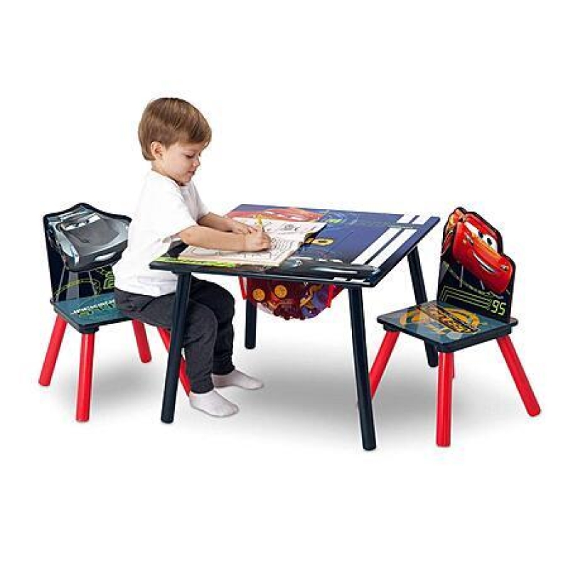 Delta Children Disney/Pixar Table & Chair Set with Storage – 3‑Piece for $39