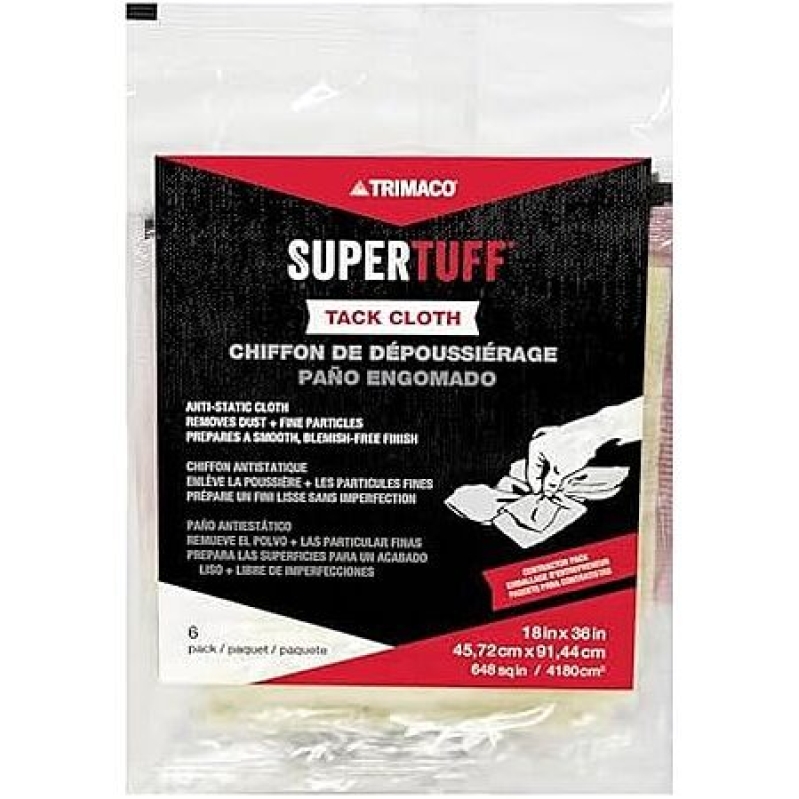 Trimaco SuperTuff Tack Cloth – 47% Off 6-Count Pack