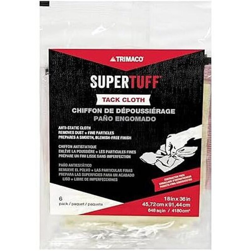Trimaco SuperTuff Tack Cloth – 47% Off 6-Count Pack