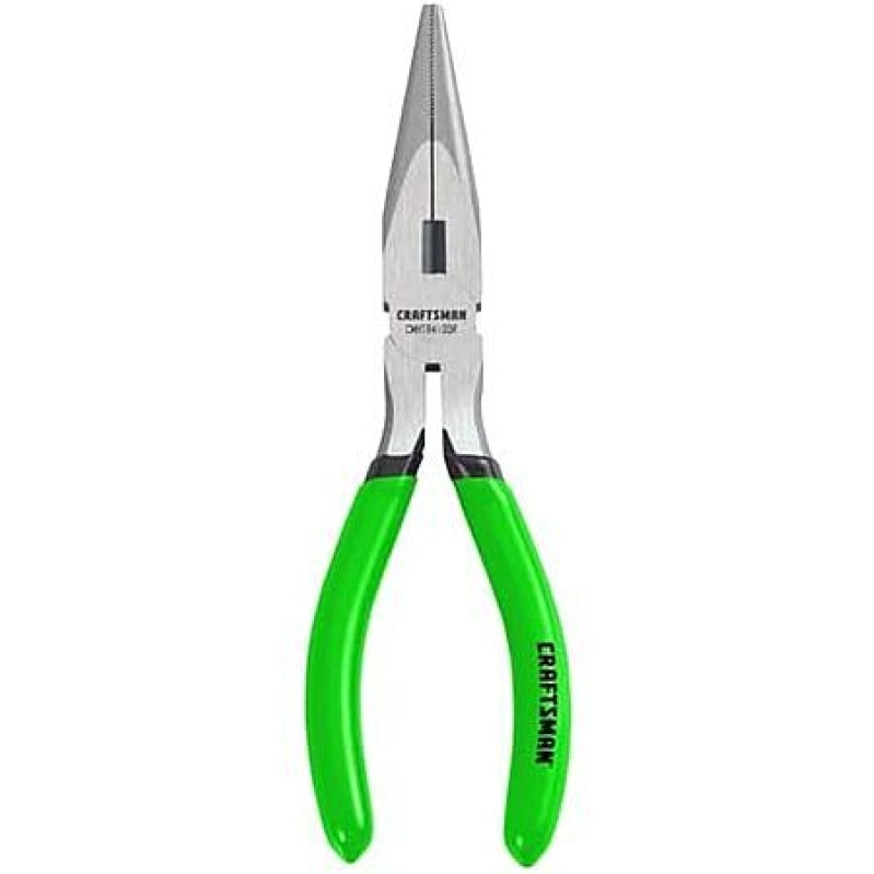 CRAFTSMAN Hi-Vis Long Nose Gripping Pliers – 35% Off, Corrosion‑Resistant, 6‑In