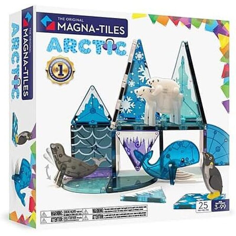 25-Piece Magna-Tiles Arctic Animals Magnetic Construction Set – $22 Deal