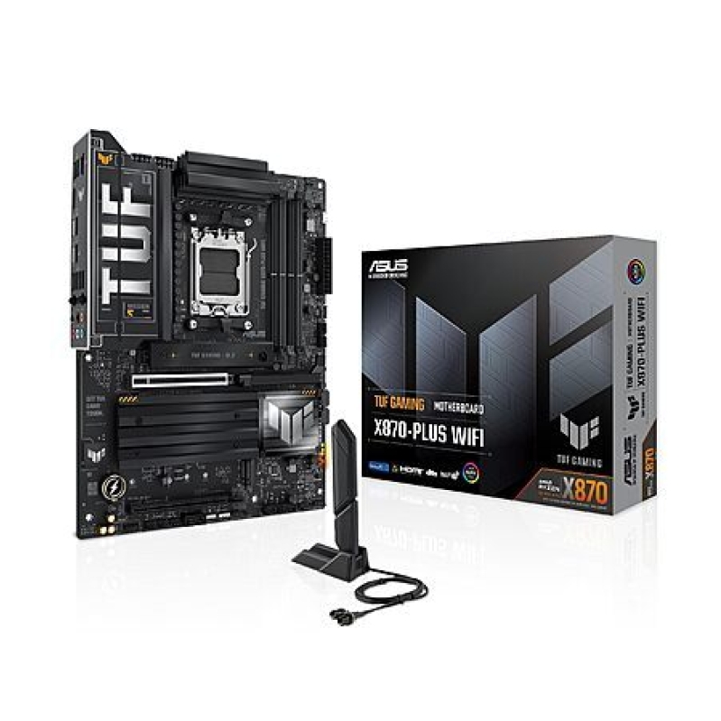 ASUS TUF Gaming X870-PLUS WiFi Motherboard – $170 Deal, AI-Ready Power