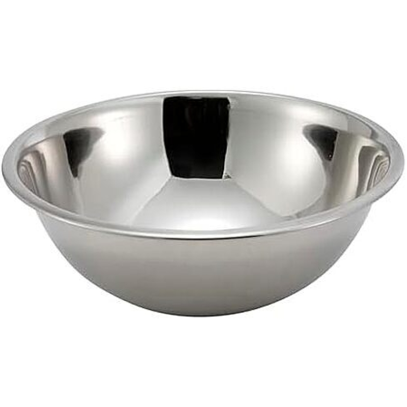 5-Quart Winco Stainless Steel Mixing Bowl – $5.26, 44% Off