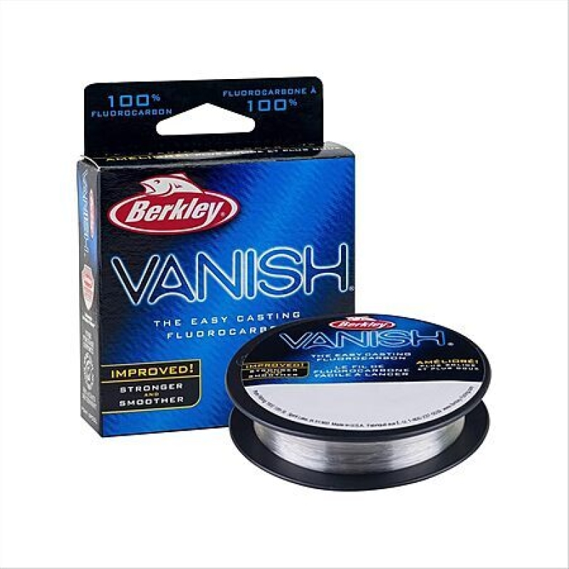 Berkley Vanish Fluorocarbon Fishing Line 110‑yd 6‑lb – $2.50 Deal