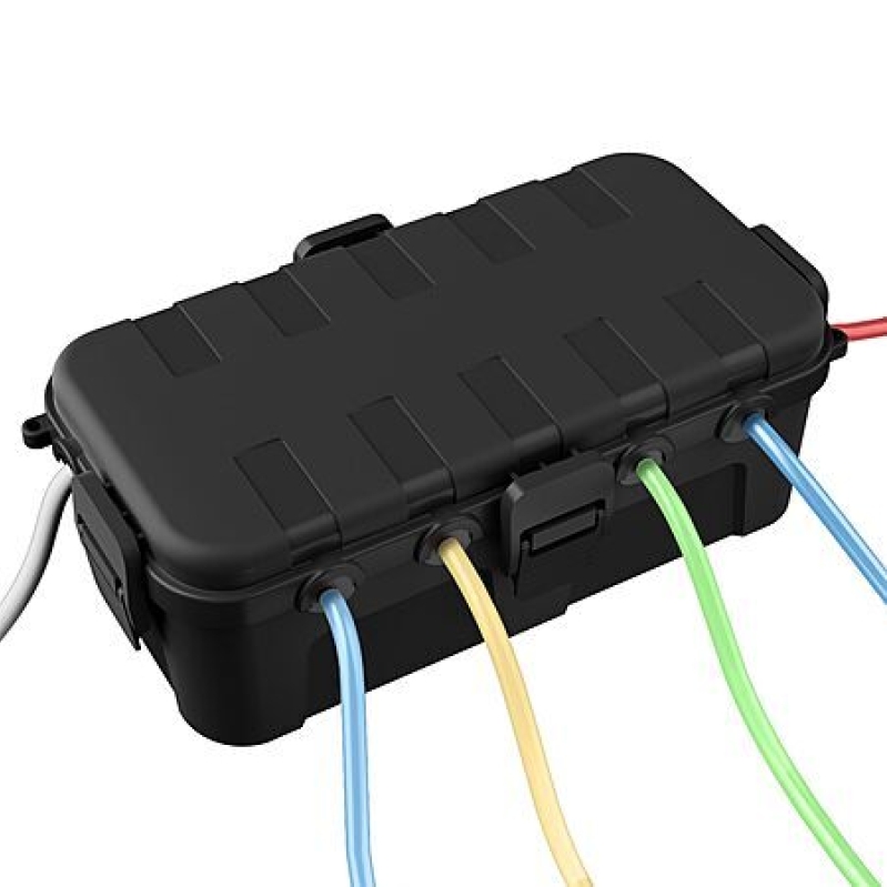 QUOBAS Outdoor Waterproof Electrical Box – 6-Port IP54 Cover, $14.99 Coupon Deal